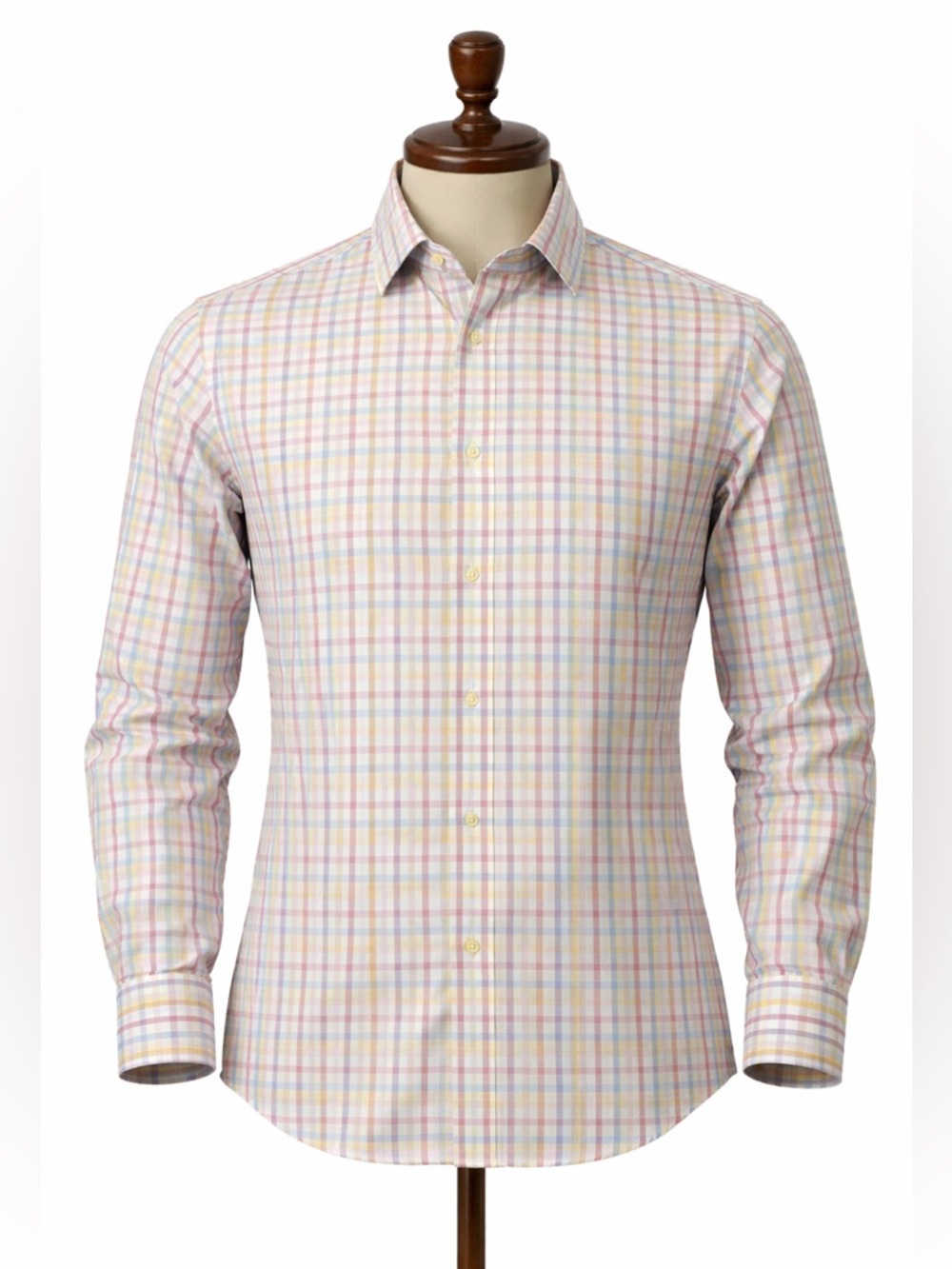 Banana Republic's men’s Tailored Slim Non iron button up shirt multi color Sz M